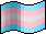 trans pride flag